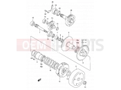 SUZUKI AY50WS K3 (2003) Katana 13B - TRANSMISSION (2) (MODEL AY50 K1/K2)