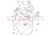 SUZUKI AY50WS K3 (2003) Katana 27 - FUEL TANK