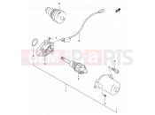 SUZUKI AY50WS K3 (2003) Katana 15 - STARTING MOTOR