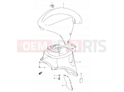 SUZUKI AY50WS K3 (2003) Katana 33B - FRONT FENDER (MODEL K3)