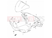 SUZUKI AY50WS K3 (2003) Katana 35D - HANDLE COVER (MODEL AY50 K2)