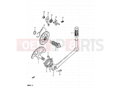 SUZUKI CS80C / CS80L D (1983) 14 - KICK STARTER