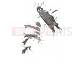 TRIUMPH Daytona 660 Rear Mudguard
