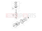 Triumph 2024 Speed Twin 1200 Crankshaft, Connecting Rods & Pistons