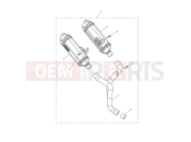 TRIUMPH SPEED TRIPLE S 735438 > Silencer, Slip-On, Arrow