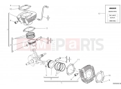 DUCATI 2025 Scrambler Icon Cylinders & pistons