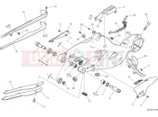 DUCATI 2025 Diavel V4 Rear swingarm