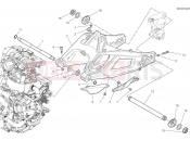 DUCATI 2025 Monster SP Rear swingarm