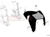 DUCATI 2025 Monster SP Front mudguard