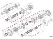 DUCATI 2025 Monster SP Gear box