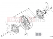 DUCATI 2025 Monster SP Front wheel