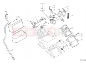 DUCATI Monster Senna Battery holder