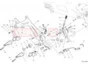 DUCATI Monster Senna Right footrests