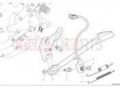 DUCATI Monster Senna Side stand