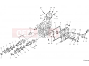 DUCATI Monster Senna Horizontal head timing system