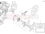 DUCATI 2025 Multistrada V4 Rally Front sprocket & chain