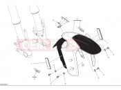DUCATI 2025 Multistrada V4 Rally Front mudguard