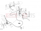 DUCATI 2025 Multistrada V2 S Clutch master cylinder