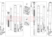 DUCATI 2025 Multistrada V2 S Front fork
