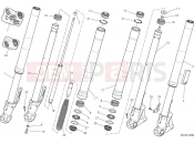 DUCATI 2025 Scrambler Nightshift Front fork