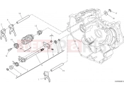 Shift cam & fork - Ducati Streetfighter V2 2025