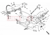DUCATI 1995 Monster 900 REAR BRAKE SYSTEM » BRAKING SYSTEM