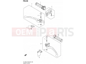 50 - HANDLE LEVER - Suzuki DL1000 L2 (2012) V-Strom (E03,E28,E33)