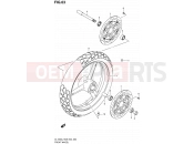 63 - FRONT WHEEL - Suzuki DL1000 L2 (2012) V-Strom (E03,E28,E33)