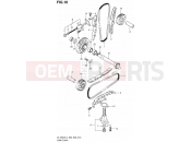 10 - CAM CHAIN - Suzuki DL1000A L4 (2014) V-Strom (E03,E28,E33)