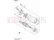 24 - STARTING MOTOR - Suzuki DL1000A L4 (2014) V-Strom (E03,E28,E33)