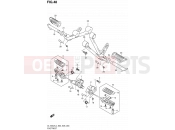 48 - FOOTREST - Suzuki DL1000A L4 (2014) V-Strom (E03,E28,E33)