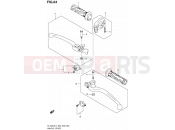 64 - HANDLE LEVER - Suzuki DL1000A L4 (2014) V-Strom (E03,E28,E33)