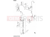 84 - REAR MASTER CYLINDER - Suzuki DL1000A L4 (2014) V-Strom (E03,E28,E33)