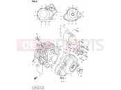 6 - CRANKCASE COVER - Suzuki DL1000A L4 (2014) V-Strom (E21)
