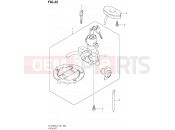 32 - LOCK SET - Suzuki DL1000A L4 (2014) V-Strom (E21)