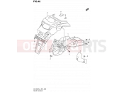 46 - REAR FENDER - Suzuki DL1000A L4 (2014) V-Strom (E21)
