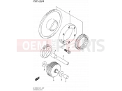 122A - STARTER CLUTCH - Suzuki DL1000A L5 (2015) V-Strom (E14)