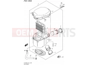 155A - AIR CLEANER - Suzuki DL1000A L5 (2015) V-Strom (E14)