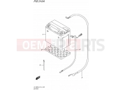 310A - BATTERY - Suzuki DL1000A L5 (2015) V-Strom (E14)