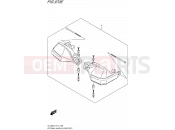 970E - OPTIONAL (KNUCKLE COVER SET) - Suzuki DL1000A L5 (2015) V-Strom (E14)