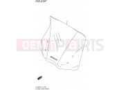 970F - OPTIONAL (WIND SCREEN) - Suzuki DL1000A L5 (2015) V-Strom (E14)