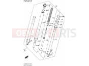 521A - FRONT FORK DAMPER - Suzuki DL1000A L5 (2015) V-Strom (E14)