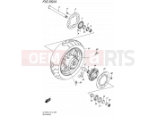 550A - REAR WHEEL - Suzuki DL1000A L5 (2015) V-Strom (E14)