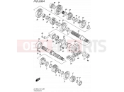 206A - TRANSMISSION - Suzuki DL1000A L5 (2015) V-Strom (E21)
