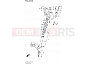 524A - STEERING STEM - Suzuki DL1000A L5 (2015) V-Strom (E21)