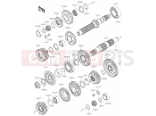 KAWASAKI VULCAN S (EN650JPFNN) 11 Transmission