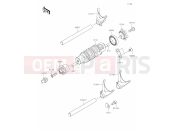 KAWASAKI VULCAN S (EN650JPFNN) 12 Gear Change Drum/Shift Fork(s)