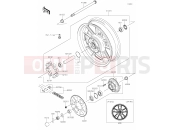 KAWASAKI VULCAN S (EN650JPFNN) 40 Rear Hub