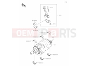 KAWASAKI NINJA 650 (EX650PPFNN) 08 Crankshaft