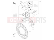 KAWASAKI NINJA 650 (EX650PPFNN) 44 Front Brake